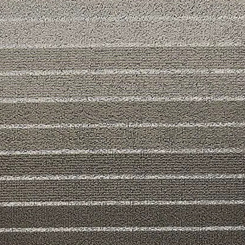 chilewich | big mat 91x152cm (36x60") | block stripe taupe ~ DC