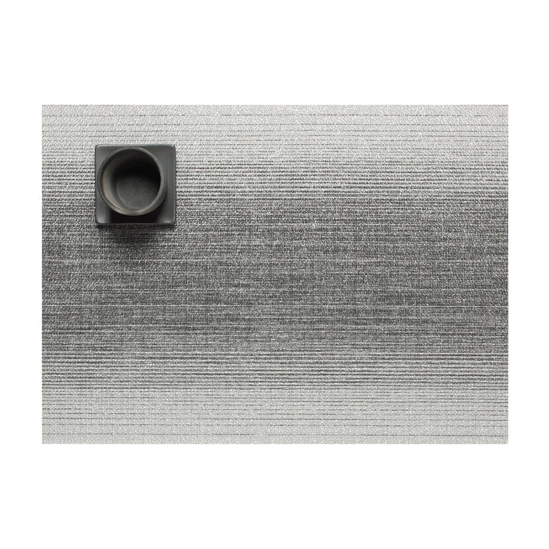 chilewich | placemat | ombre silver