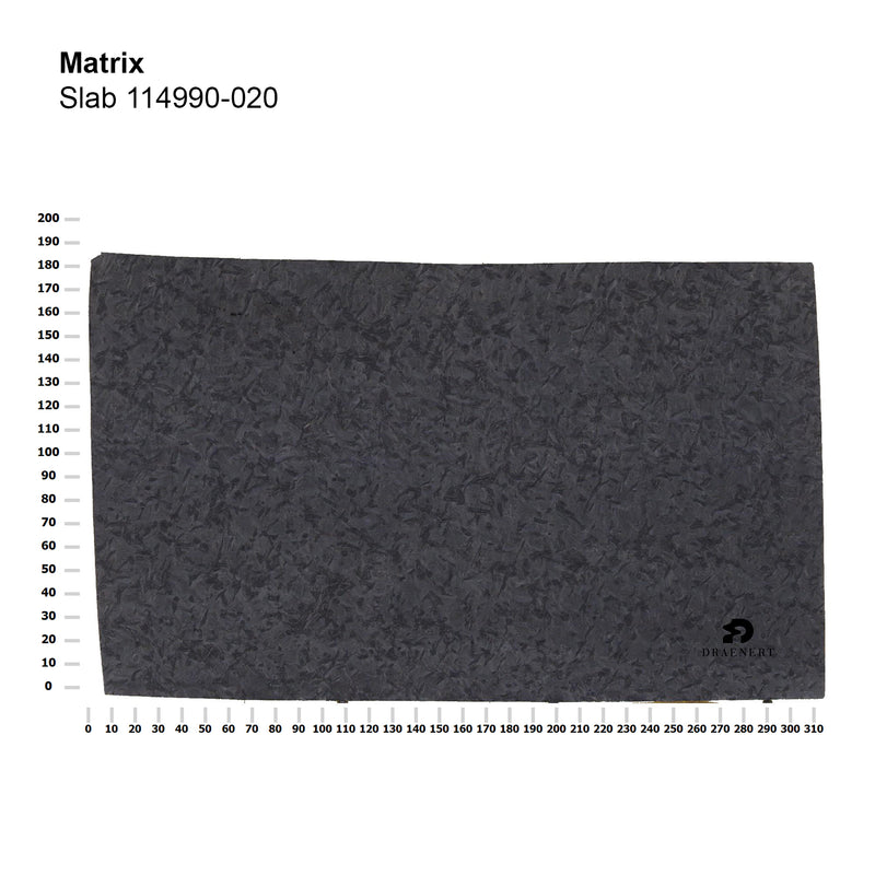 draenert | night side table with swivel top | matrix stone + leather 89001 + black frame