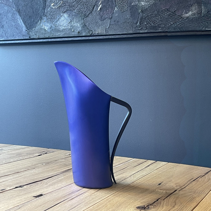 fink | water jug | blue (purple-blue) satin - LC