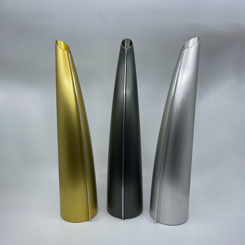 fink | single stem vase | silver large