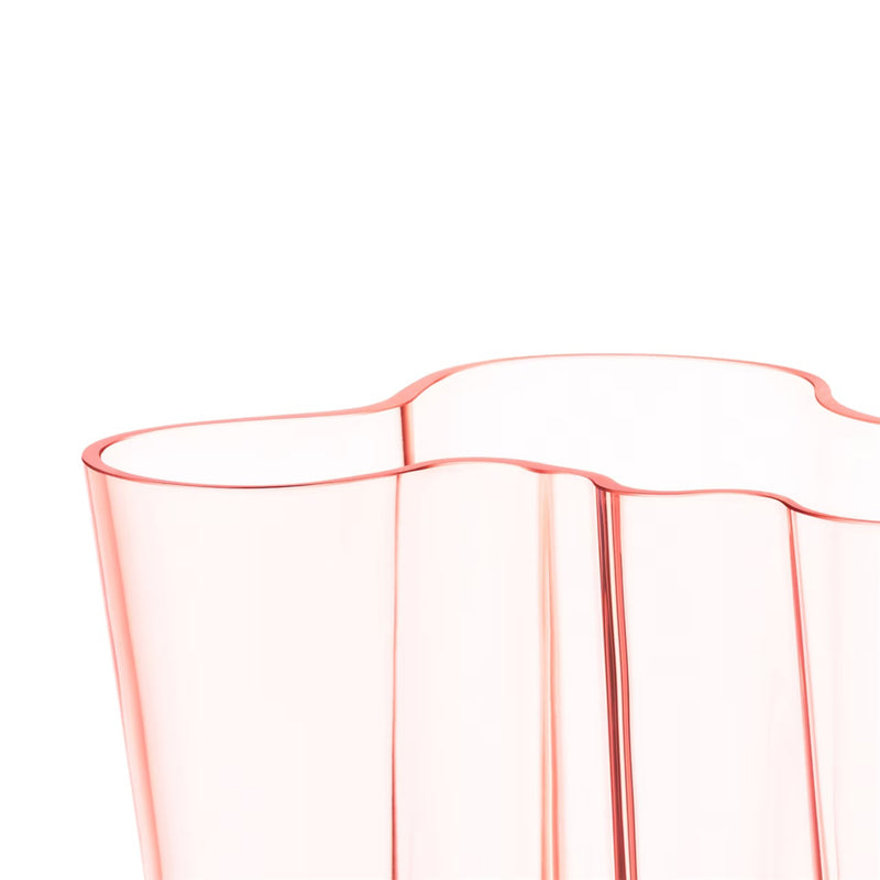 iittala | aalto savoy vase | salmon pink 16cm