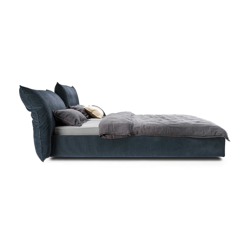 moeller design | rose king bed with adjustable headrest | charmelle cord 64
