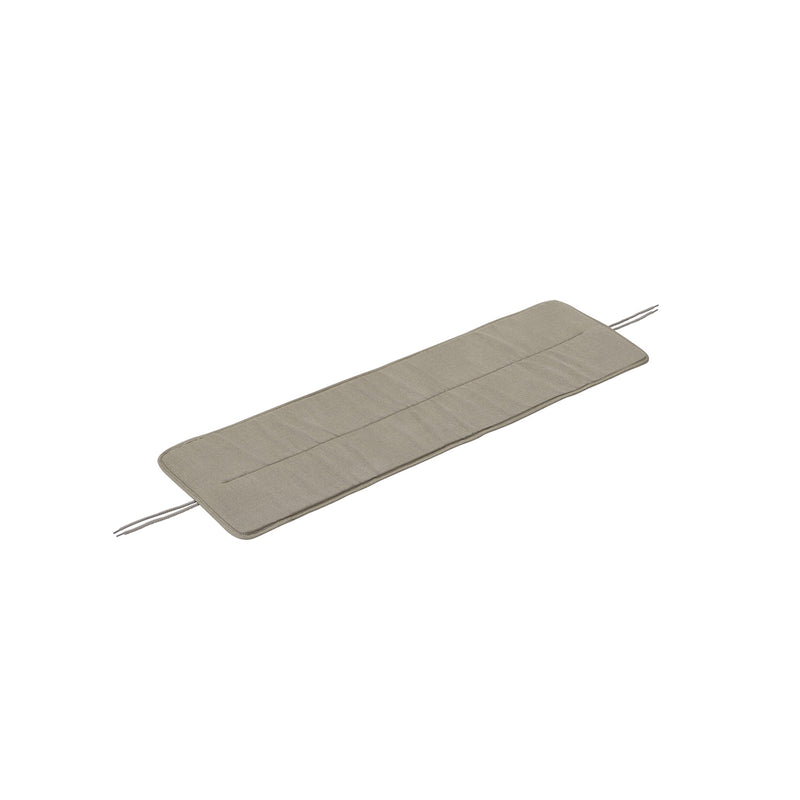 PARTS: muuto | linear steel bench seat pad | twitell light grey 110cm