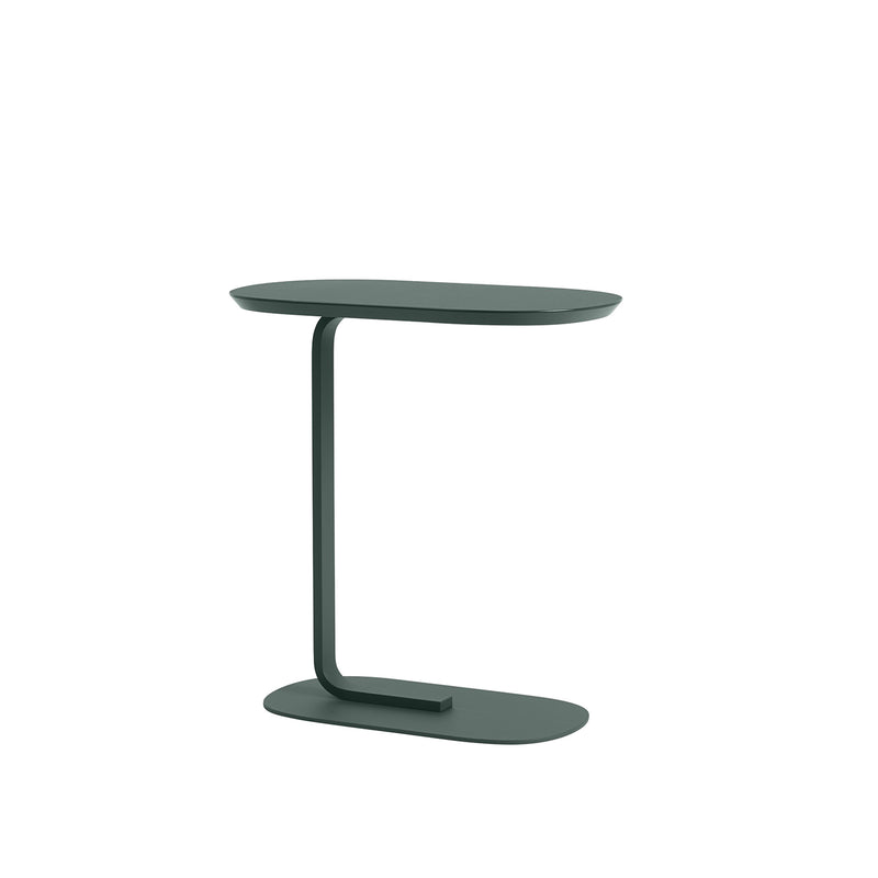 muuto | relate side table | dark green 60.5cm