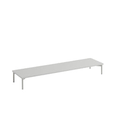 muuto | stacked storage system | podium with tube base 131cm | grey