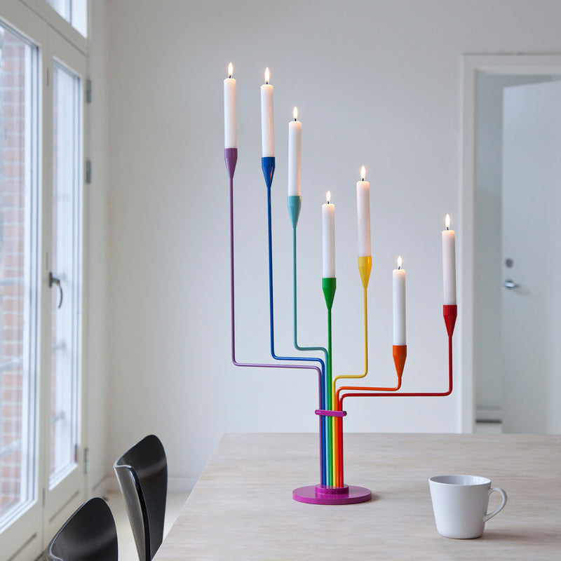 piet hein | great bear candelabra | rainbow 63cm