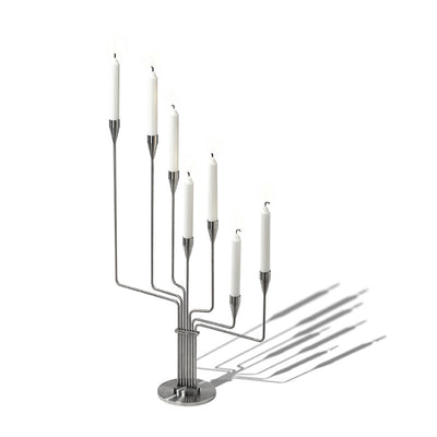 piet hein | great bear candelabra | stainless steel 63cm