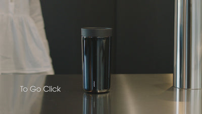 stelton | to go click vacuum insulated cup | black 200ml