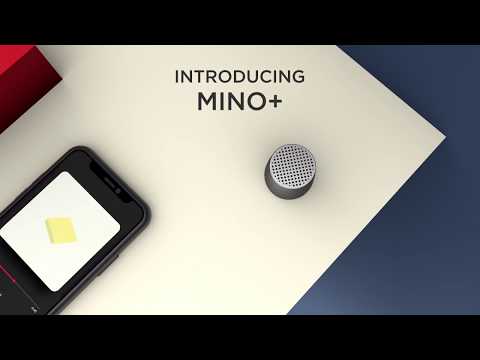 lexon | mino+ bluetooth speaker wireless charge | glossy white - 3DC