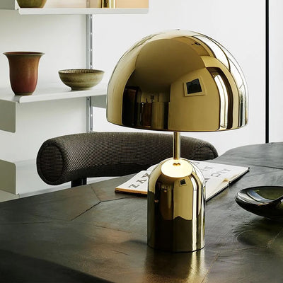 tom dixon | bell table lamp | gold