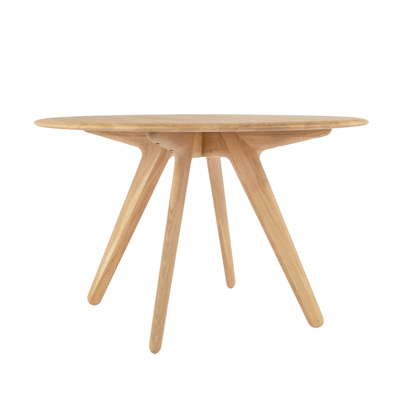 tom dixon | slab table round 120cm | natural oak