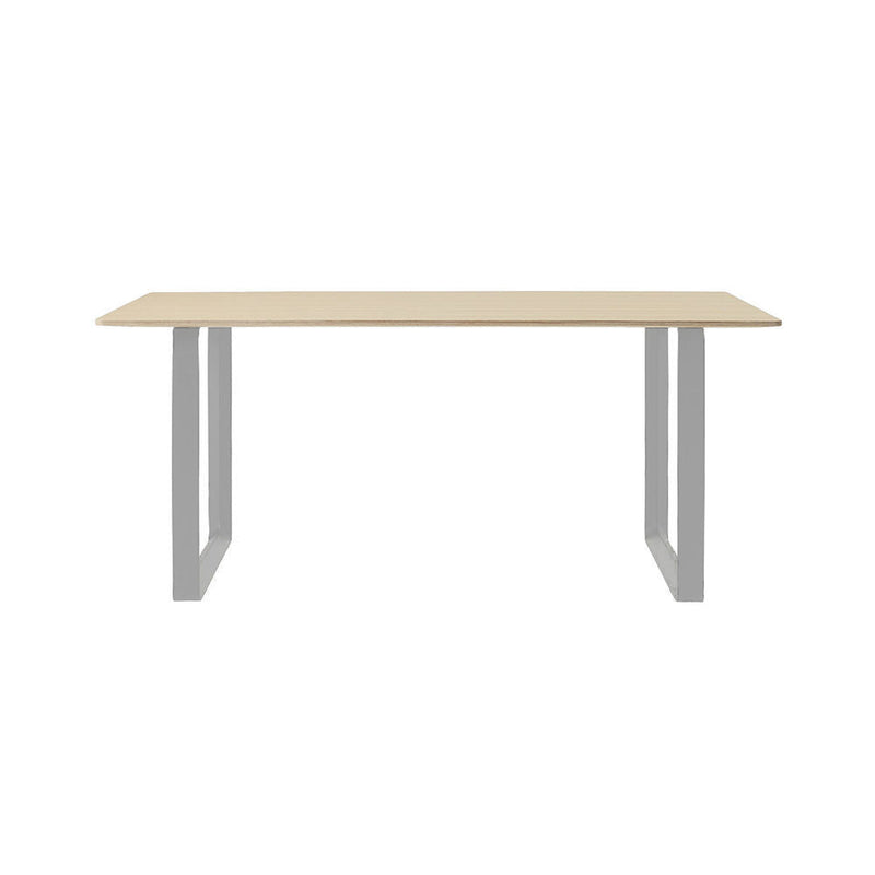 muuto | 70/70 table | oak veneer + grey leg | 170cm