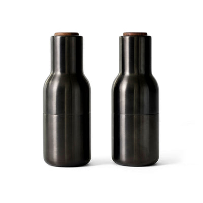 audo copenhagen (menu) | bottle grinder set | bronzed brass + walnut lid
