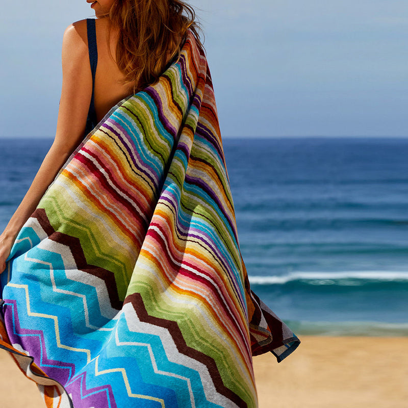 missoni home | hugo beach towel | colour 59