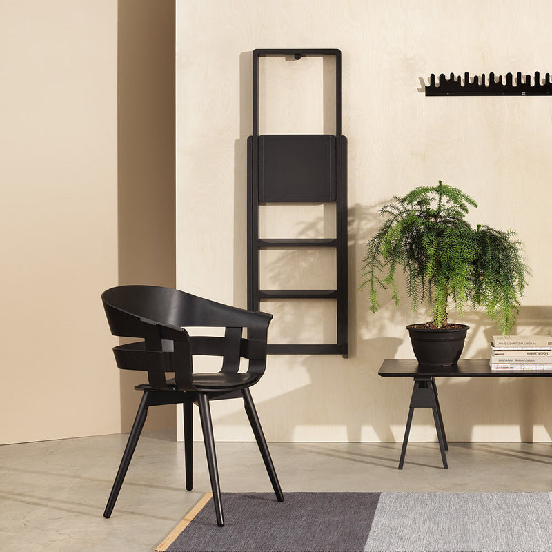 design house stockholm | step stepladder | stained black