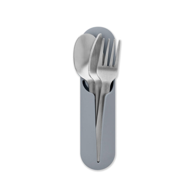 porter | stainless steel utensil set | slate - LC