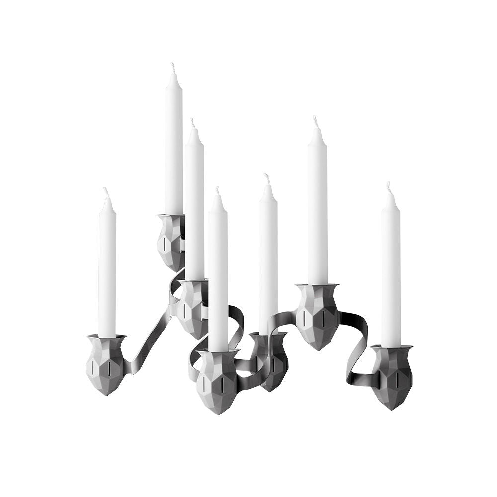 Muuto THE MORE THE MERRIER キャンドルスタンド muuto | the more the merrier candelabra | grey - DC – top3 by design