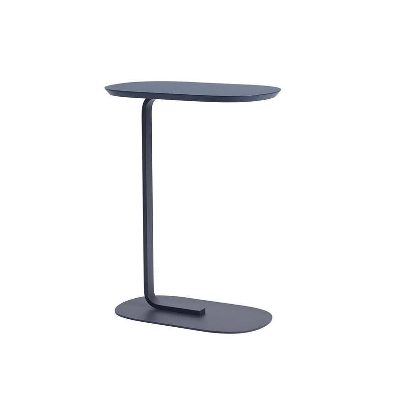 muuto | relate side table | blue grey 73.5cm