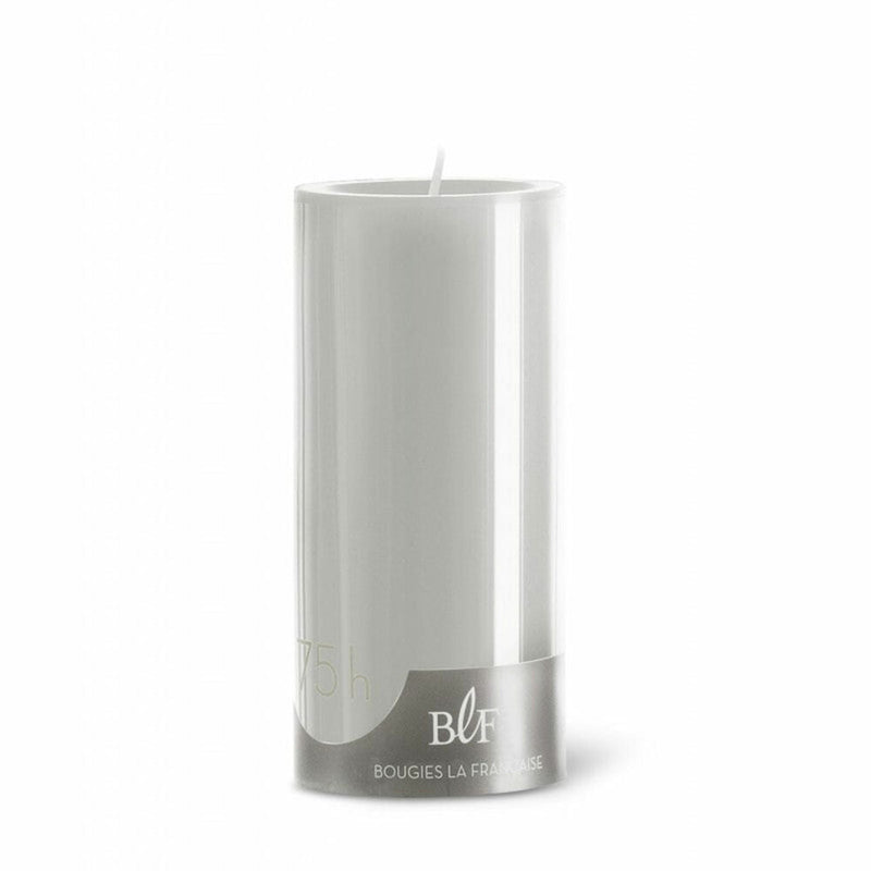 bougies la francaise | pillar candle | pearl grey