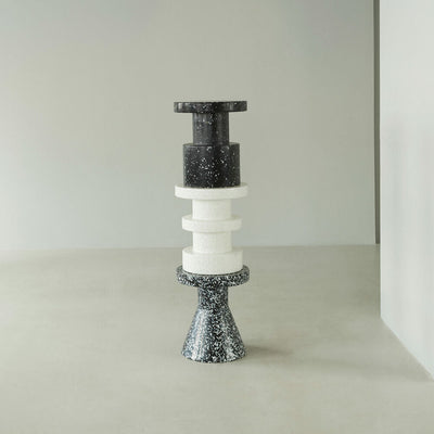 normann copenhagen | bit stool cone | black + white
