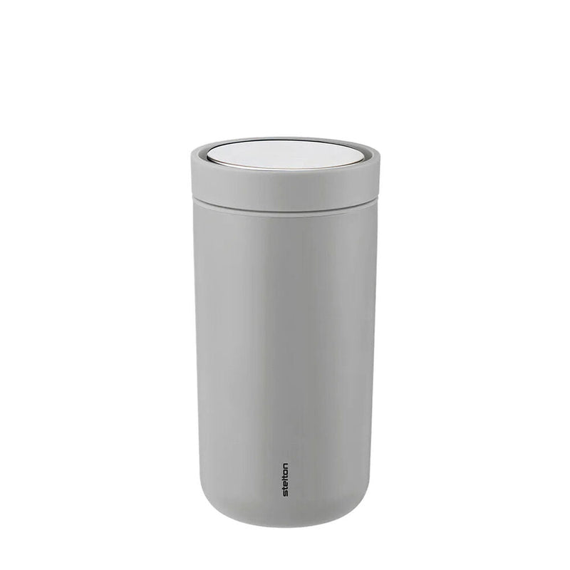 stelton | to go click vacuum insulated cup | soft light grey 200ml