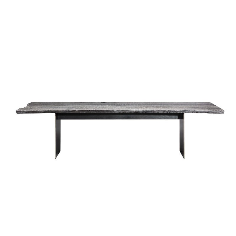 janua | sk 08 butterfly table | charburned oak silver shade | 260cm