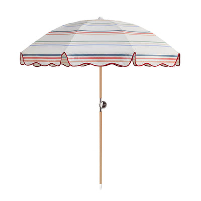 basil bangs | premium beach umbrella | ribbon