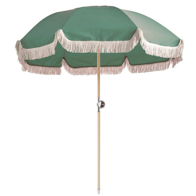 basil bangs | premium beach umbrella | sage