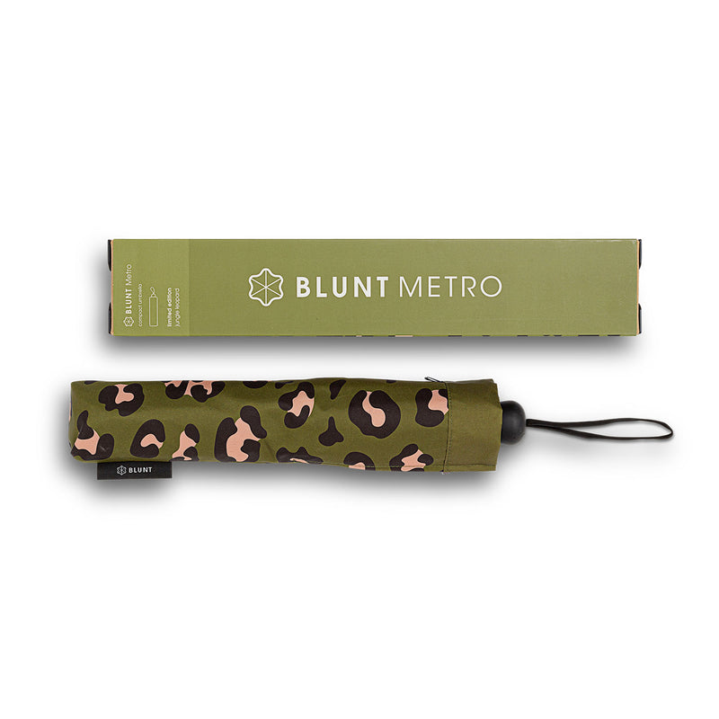 blunt | metro umbrella | jungle leopard - limited edition