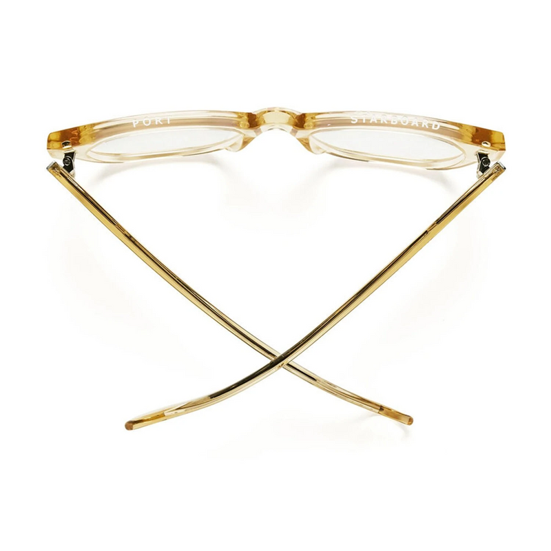 caddis | reading glasses | miklos polished raw honey - DC
