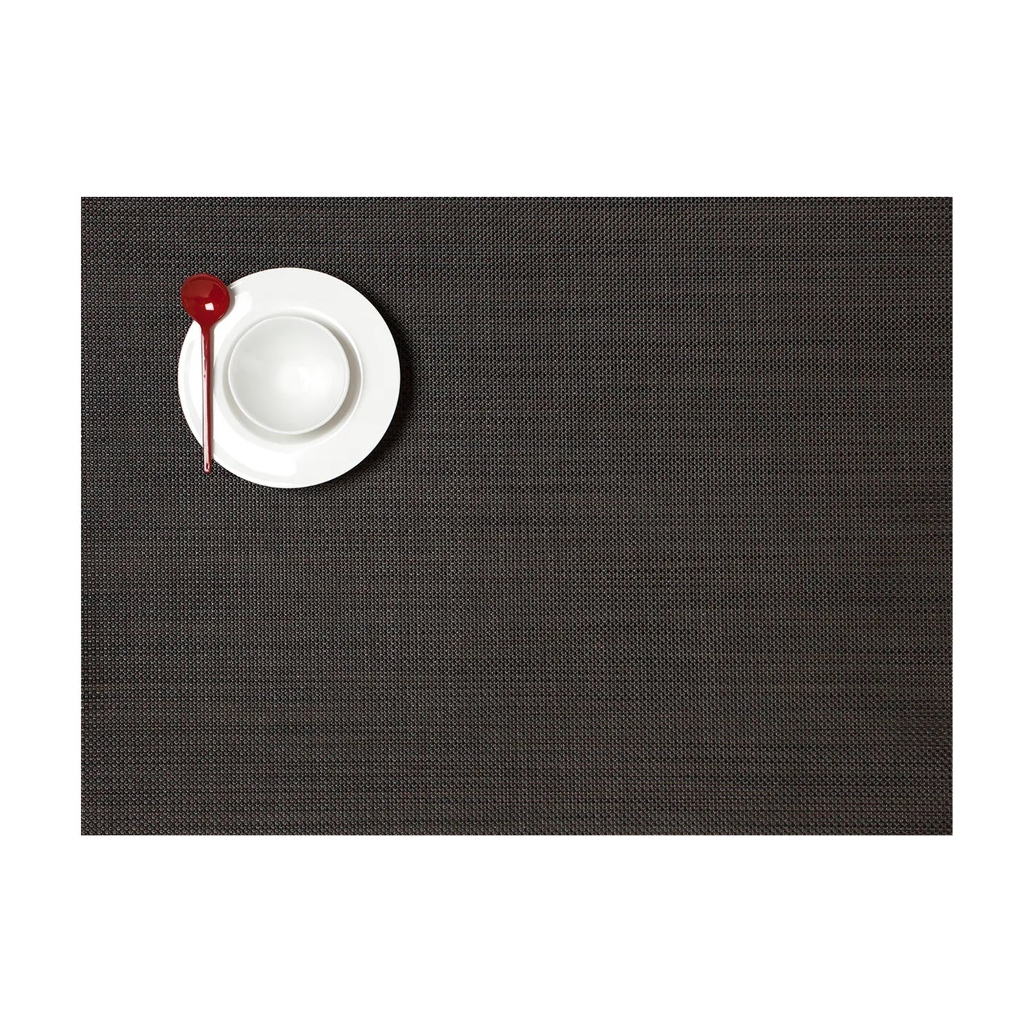 chilewich placemat mini basketweave espresso top3 by design
