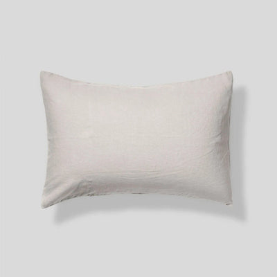 in bed | linen pillowcase pair | dove grey - LC