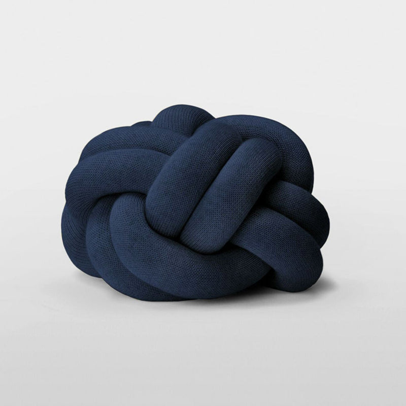 design house stockholm | knot cushion | navy