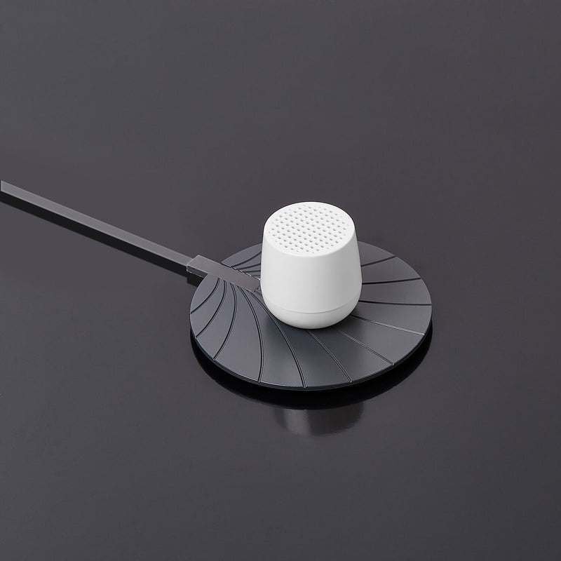 lexon | mino+ bluetooth speaker wireless charge | glossy white - 3DC