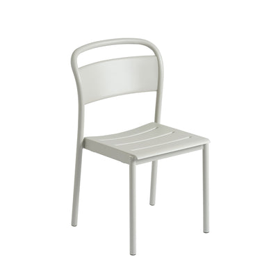 muuto | linear steel side chair | grey