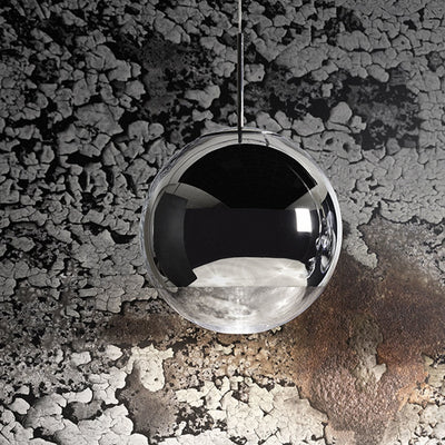 tom dixon | mirror ball pendant light | silver 50cm