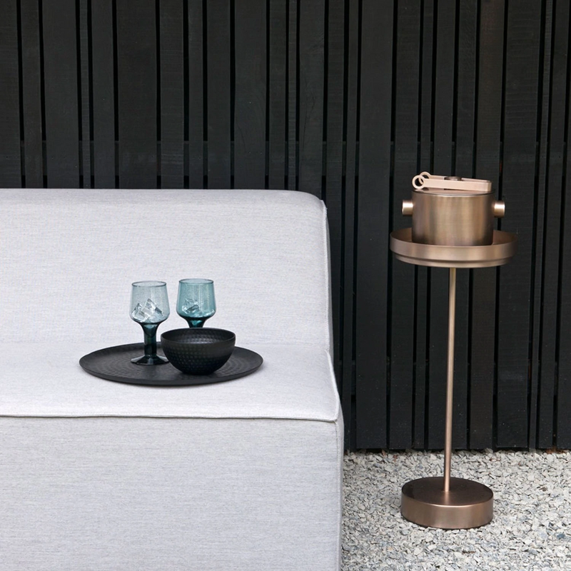 xlboom | rondo tray table | soft copper