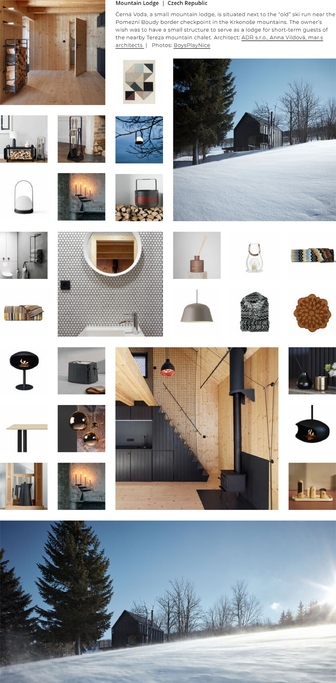 Mountain Lodge  |  Czech Republic