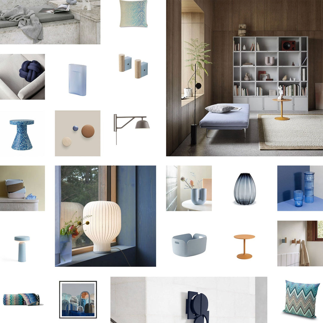 Inspiration |  serenity in blue + oak