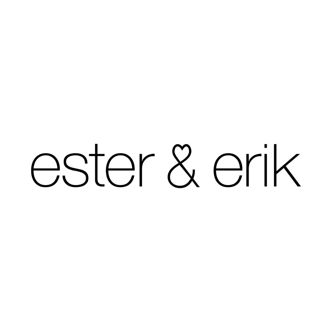 BRAND | Ester + Erik