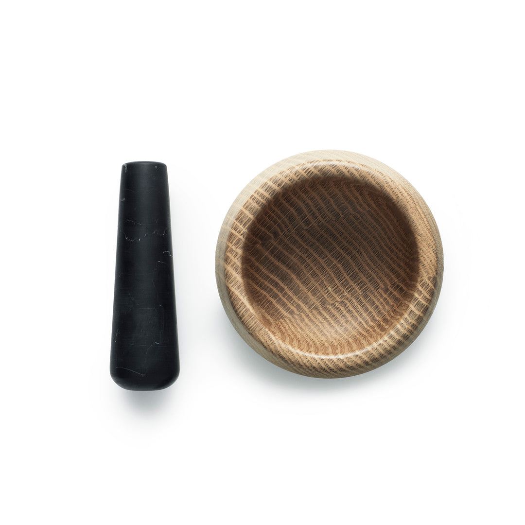 normann copenhagen | craft mortar + pestle | black