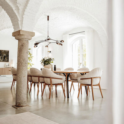 freifrau | marie armchair | maple 202 + wooden frame