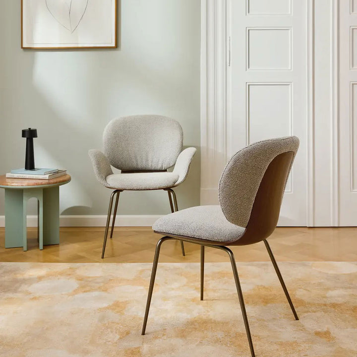 freifrau | ivy armchair | twin-pipe steel frame | CATEGORY 1 FABRIC