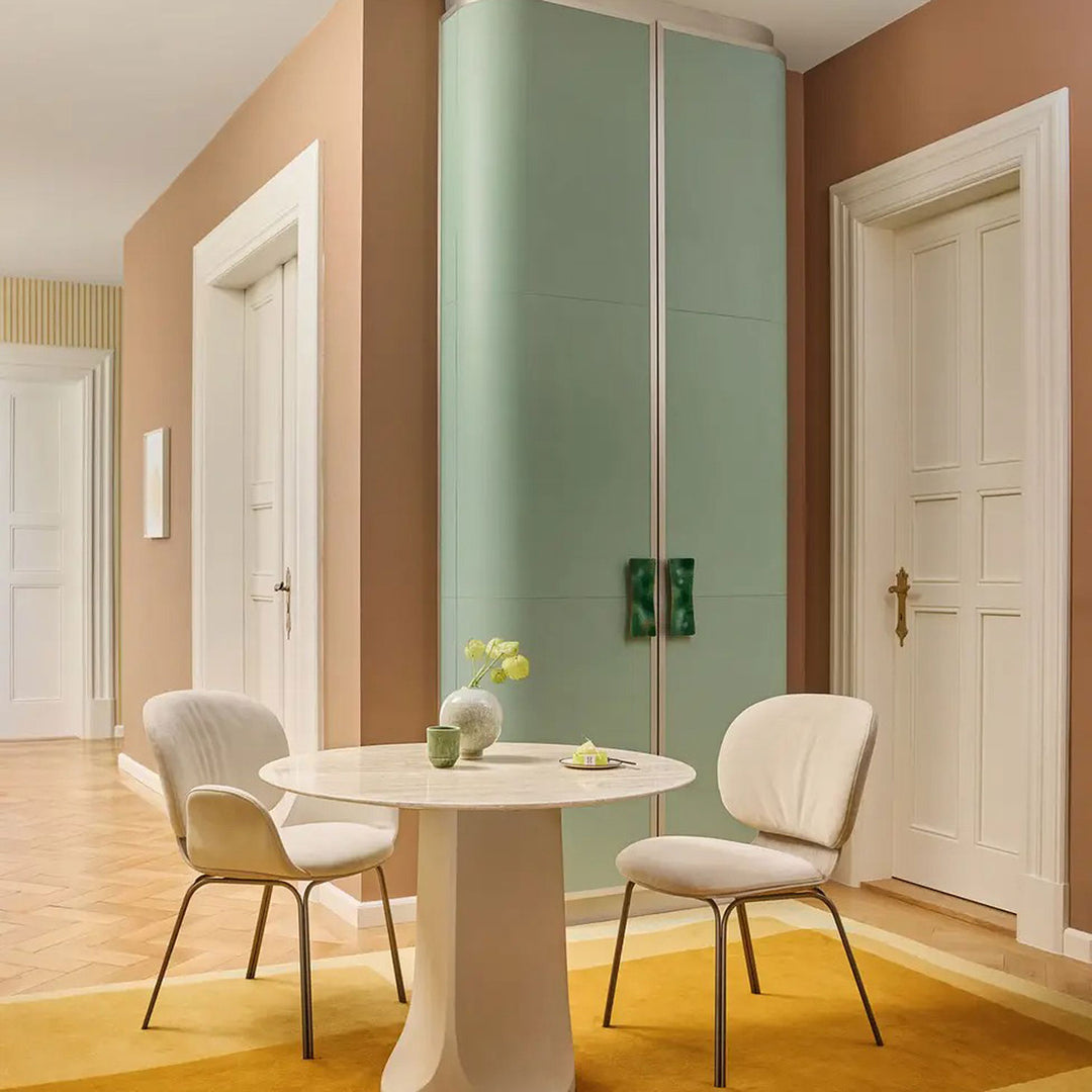 freifrau | ivy armchair | twin-pipe steel frame | CATEGORY 1 FABRIC