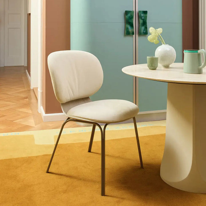 freifrau | ivy chair | twin-pipe steel frame | CATEGORY 1 FABRIC