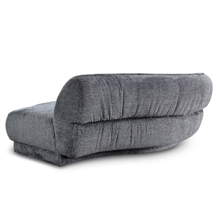 freifrau | marie sofa module round left armrest | fabric agus navy