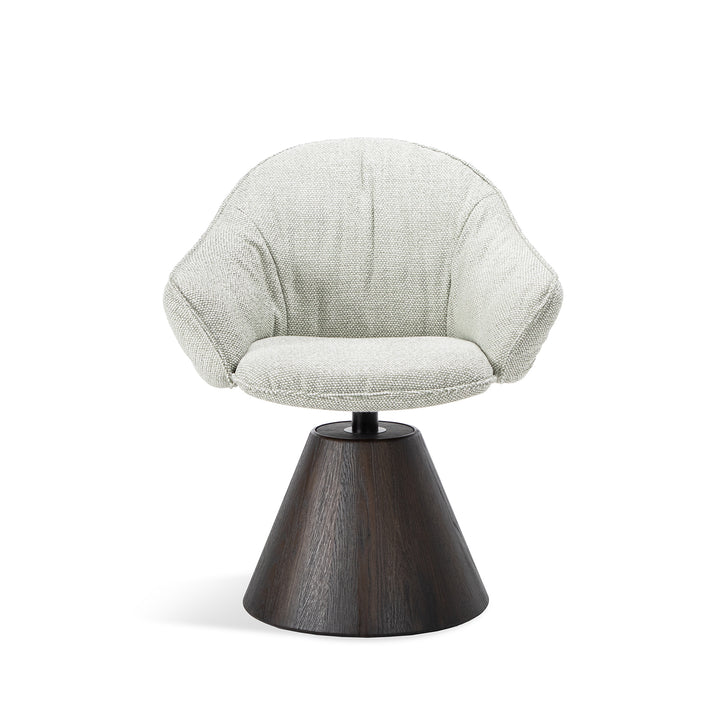 freifrau | marie armchair | cone frame - black | safire fabric