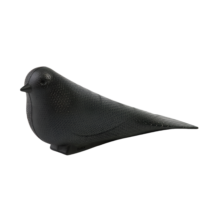 qualy | dove door stopper | black