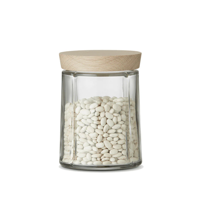 rosendahl | grand cru storage jar | oak lid 0.75 litre - LC
